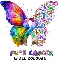 Fuk Cancer Butterfly  Thumbnail